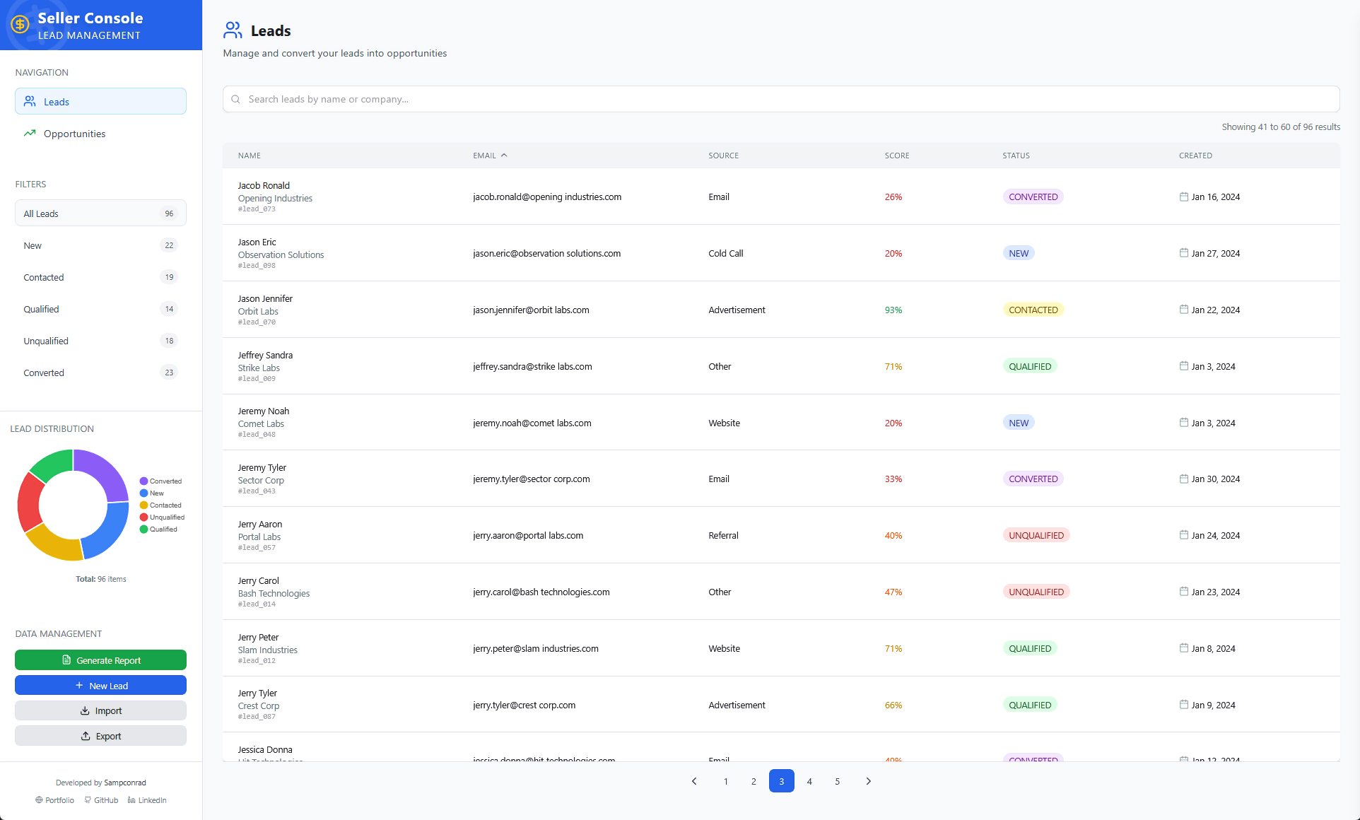 Seller Console preview 1